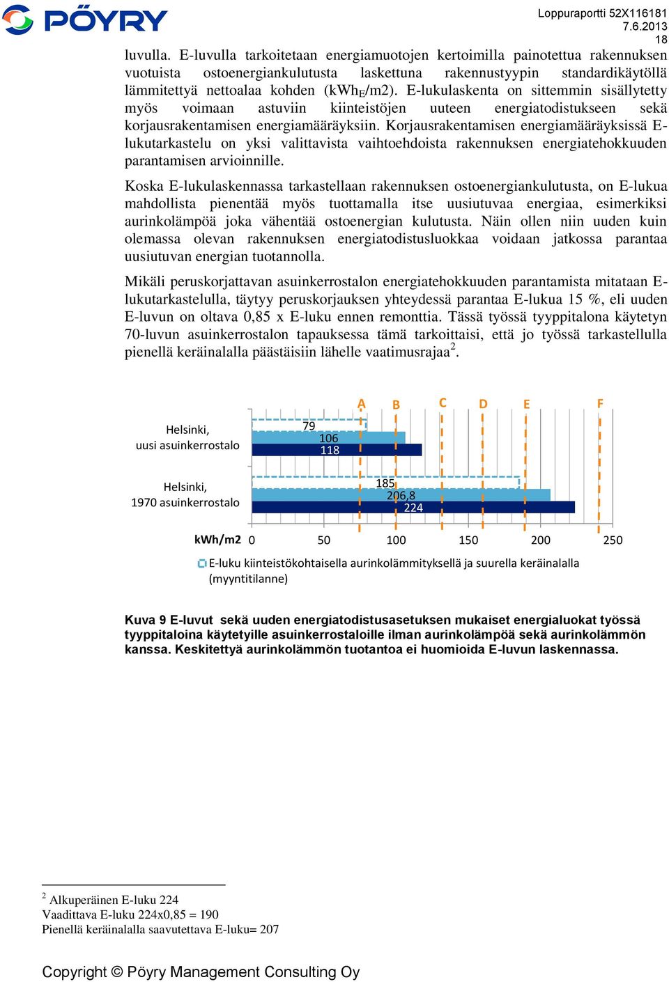 E-lukulaskenta on sittemmin sisällytetty myös voimaan astuviin kiinteistöjen uuteen energiatodistukseen sekä korjausrakentamisen energiamääräyksiin.