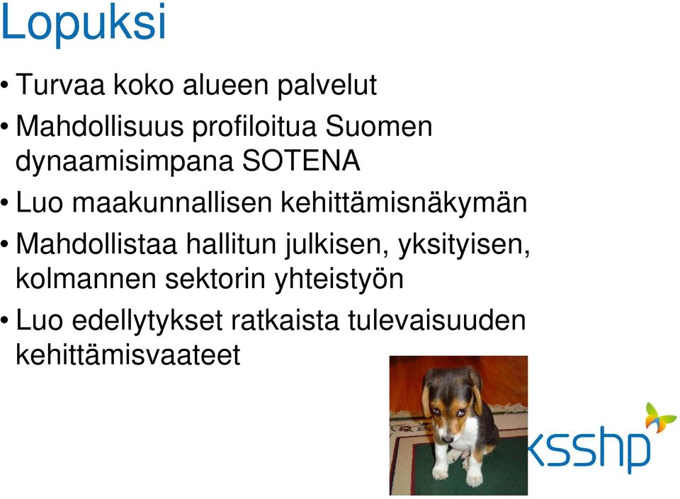 kehittämisnäkymän Mahdollistaa hallitun julkisen, yksityisen,