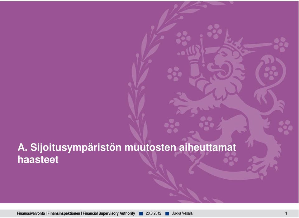 Finanssivalvonta