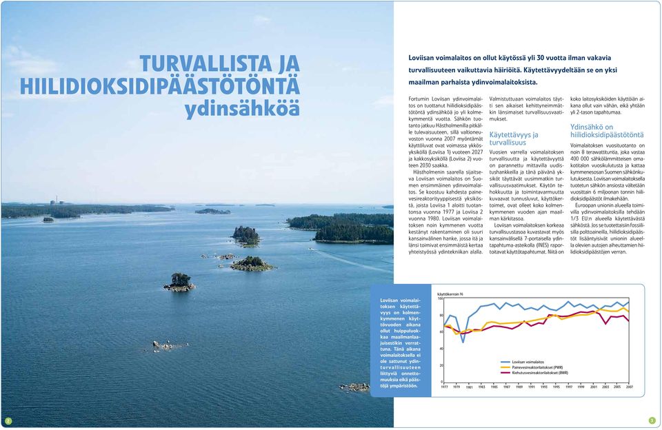 Sähkön tuotanto jatkuu Hästholmenilla pitkälle tulevaisuuteen, sillä valtioneuvoston vuonna 2007 myöntämät käyttöluvat ovat voimassa ykkösyksiköllä (Loviisa 1) vuoteen 2027 ja kakkosyksiköllä