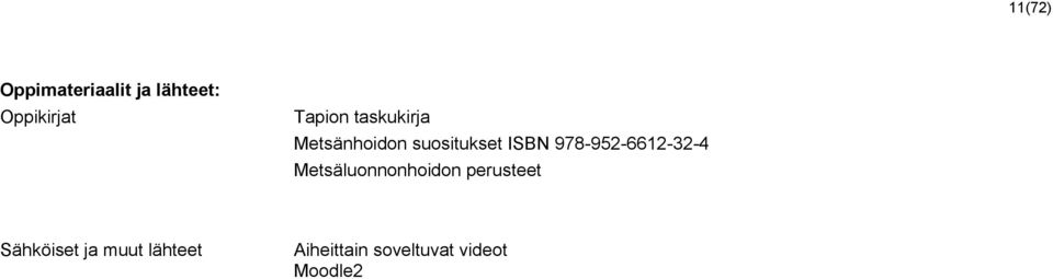978-952-6612-32-4 Metsäluonnonhoidon perusteet