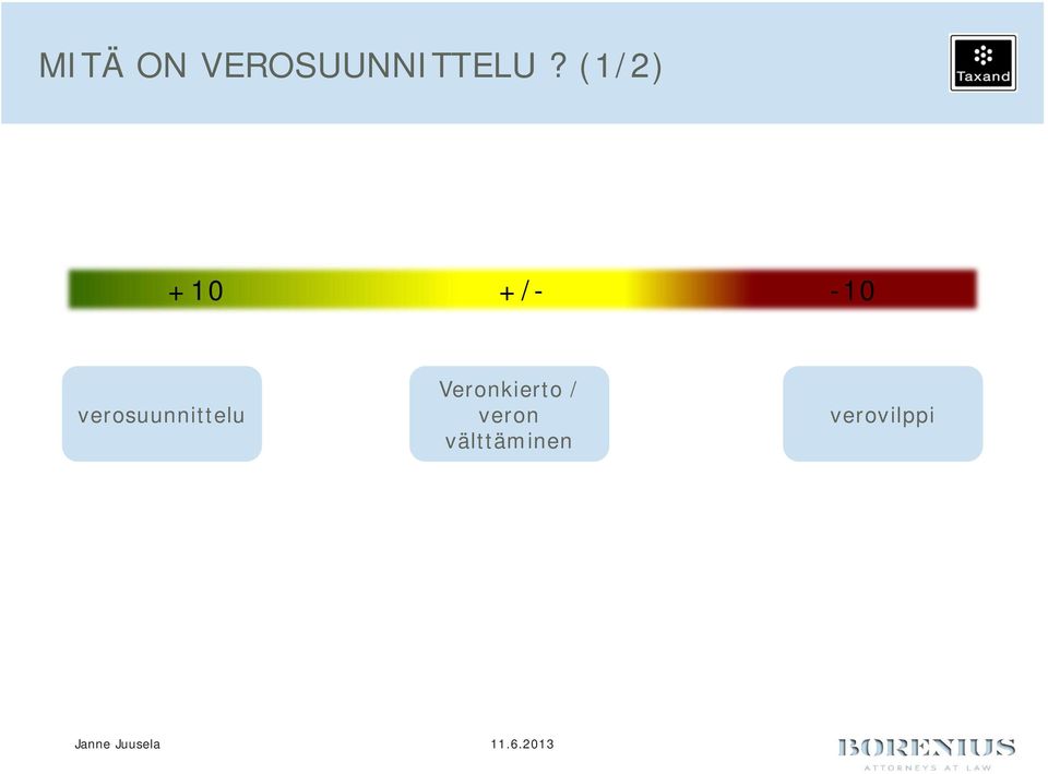 verosuunnittelu