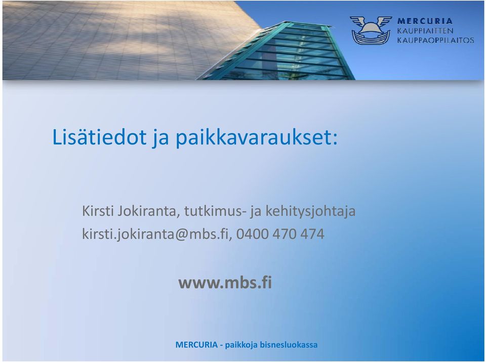 kehitysjohtaja kirsti.