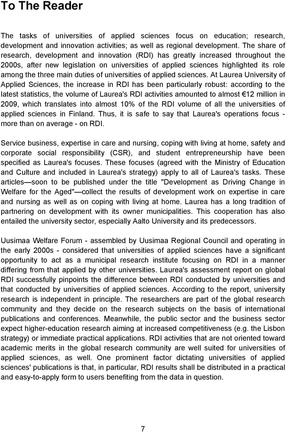 duties of universities of applied sciences.