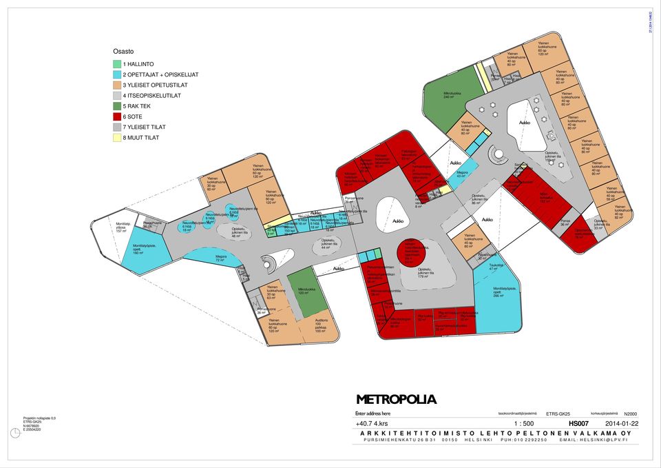 Pimeähuone Patologian 83 m² Mikrobiologian Kl.