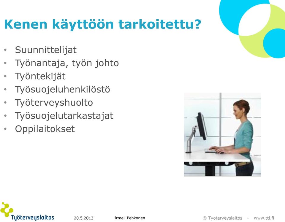 Työntekijät Työsuojeluhenkilöstö