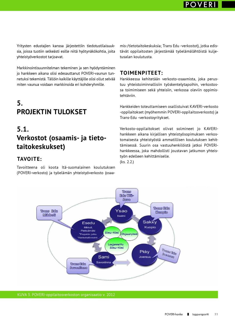 Tällöin kaikille käyttäjille olisi ollut selvää miten vaunua voidaan markkinoida eri kohderyhmille. 5. PROJEKTIN TULOKSET 5.1.