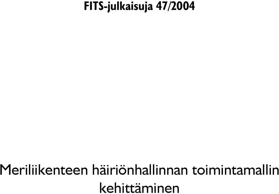 Meriliikenteen