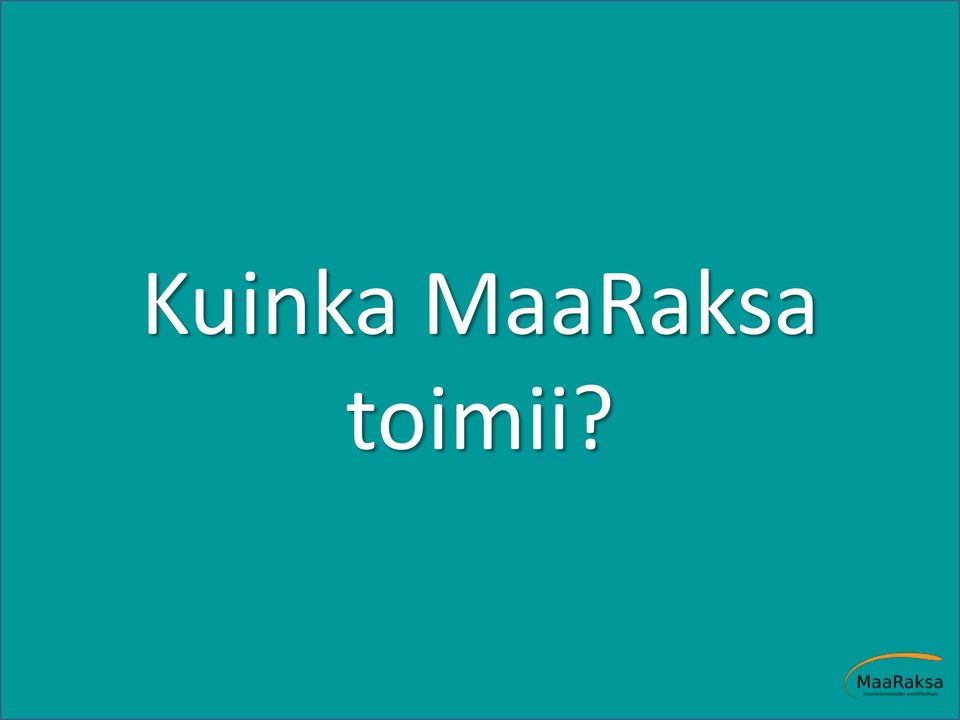 toimii?