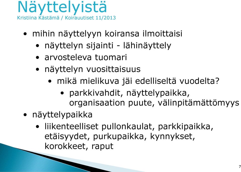 edelliseltä vuodelta?