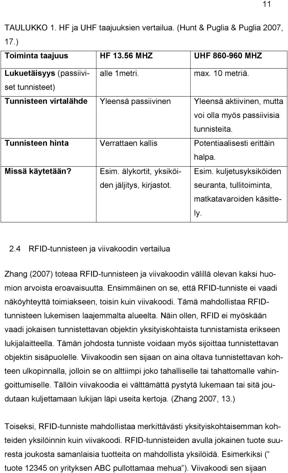 Missä käytetään? Esim. älykortit, yksiköiden jäljitys, kirjastot. Esim. kuljetusyksiköiden seuranta, tullitoiminta, matkatavaroiden käsittely. 2.