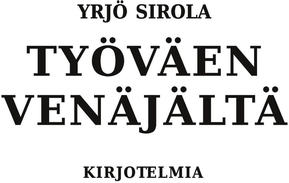 TYÖVÄEN