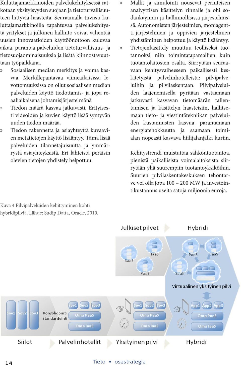 tietoturvallisuus- ja tietosuojaominaisuuksia ja lisätä kiinnostavuuttaan työpaikkana. Sosiaalisen median merkitys ja voima kasvaa.