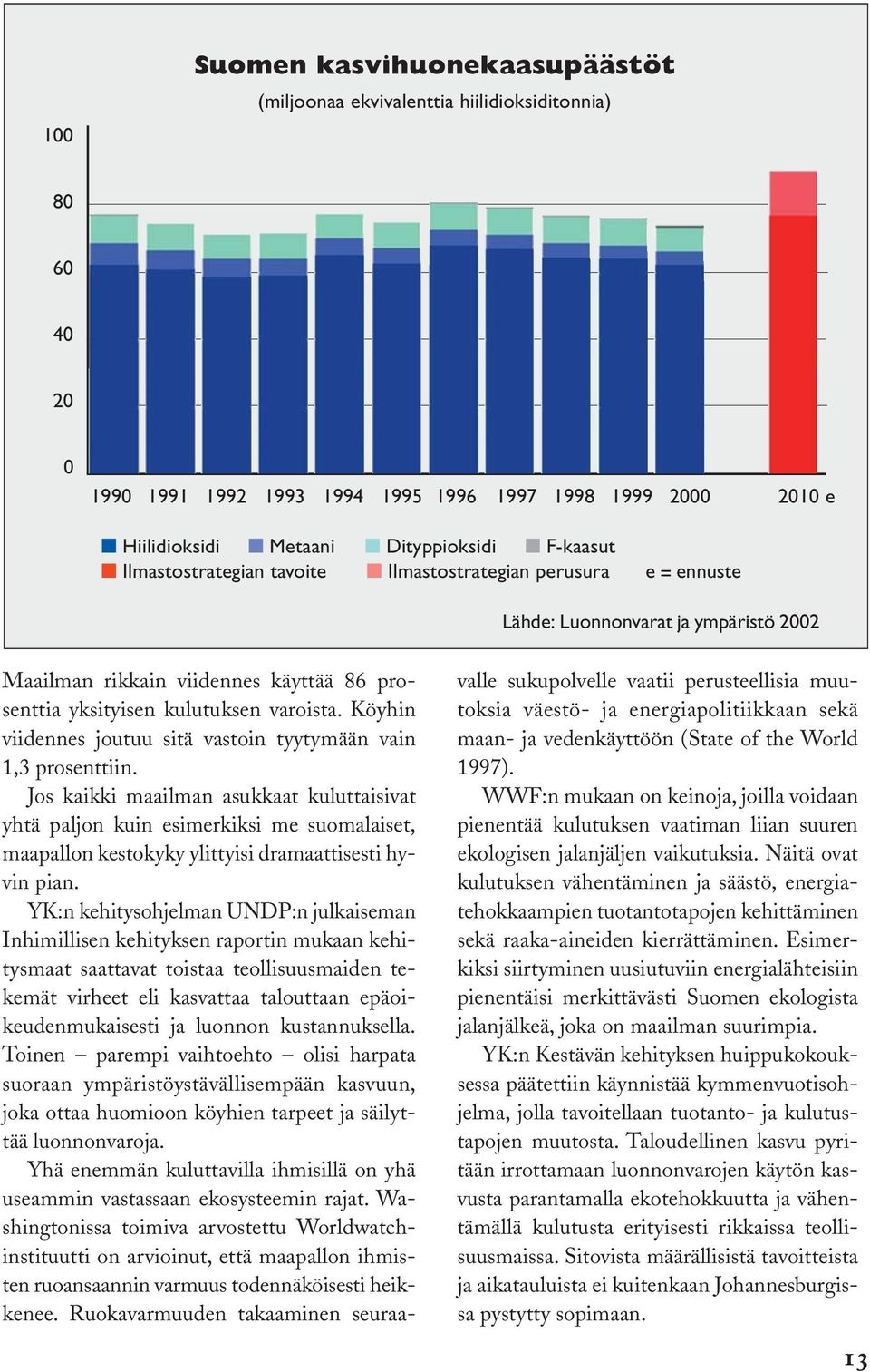 Köyhin viidennes joutuu sitä vastoin tyytymään vain 1,3 prosenttiin.