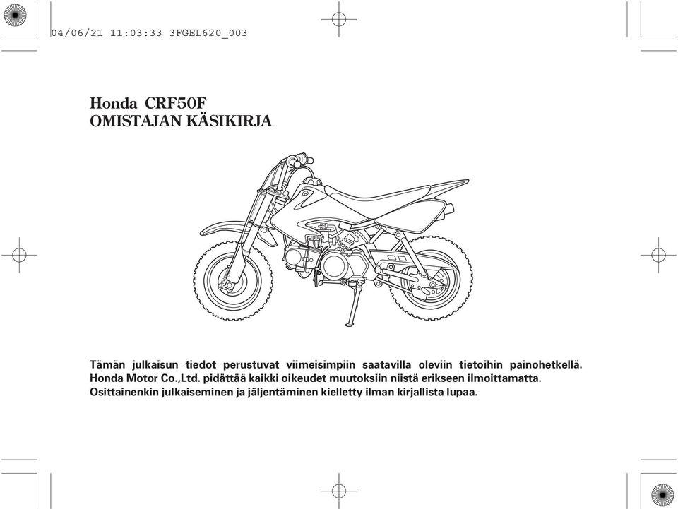 Honda Motor Co.,Ltd.