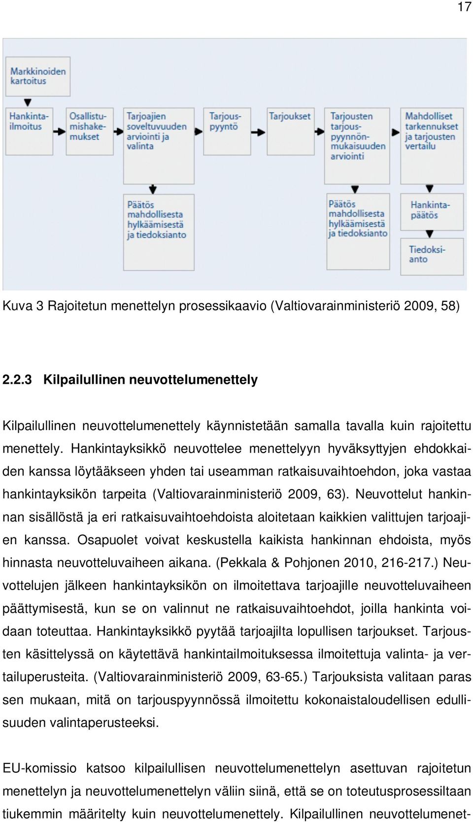 Hankintayksikkö neuvottelee menettelyyn hyväksyttyjen ehdokkaiden kanssa löytääkseen yhden tai useamman ratkaisuvaihtoehdon, joka vastaa hankintayksikön tarpeita (Valtiovarainministeriö 2009, 63).