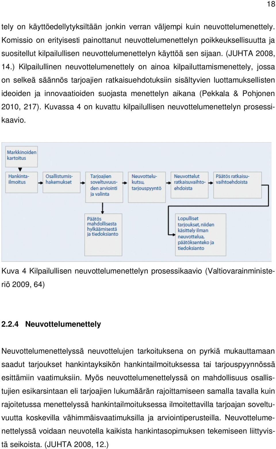 ) Kilpailullinen neuvottelumenettely on ainoa kilpailuttamismenettely, jossa on selkeä säännös tarjoajien ratkaisuehdotuksiin sisältyvien luottamuksellisten ideoiden ja innovaatioiden suojasta