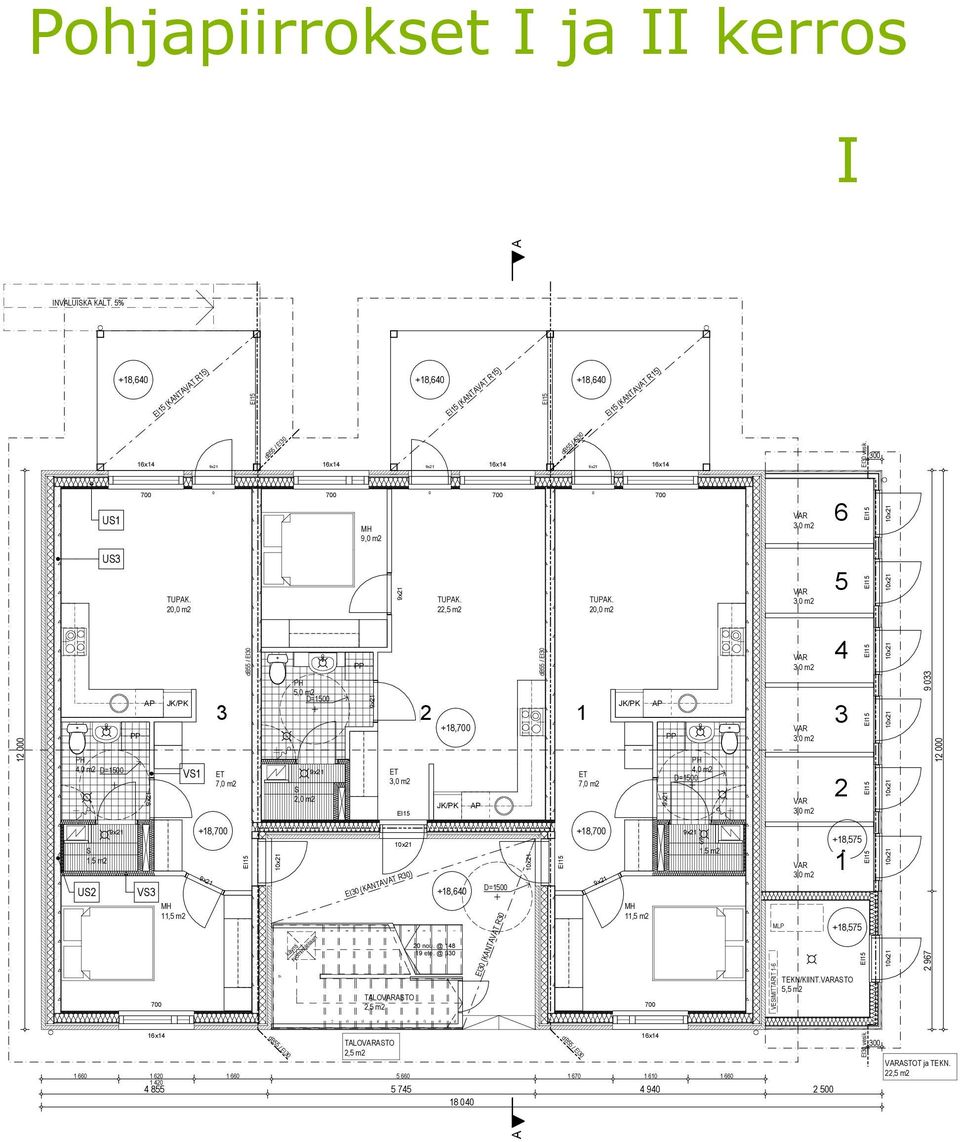 @ +8, +8, +8,, m, m käynti ryömintätilaan 9, m OTO, m OTO, m, m +8, 8 9 8 P D= EI (KNTVT R, m, m, m, m D=, m VEIMITTRIT - MLP F E D C B