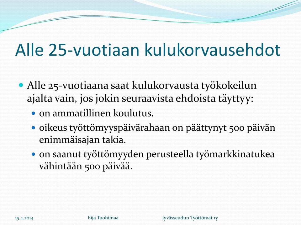 ammatillinen koulutus.