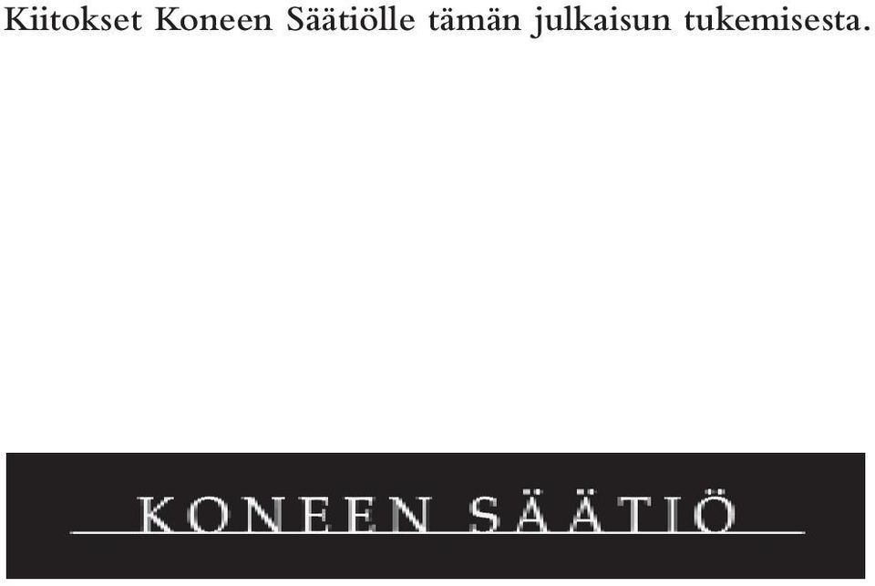 Säätiölle