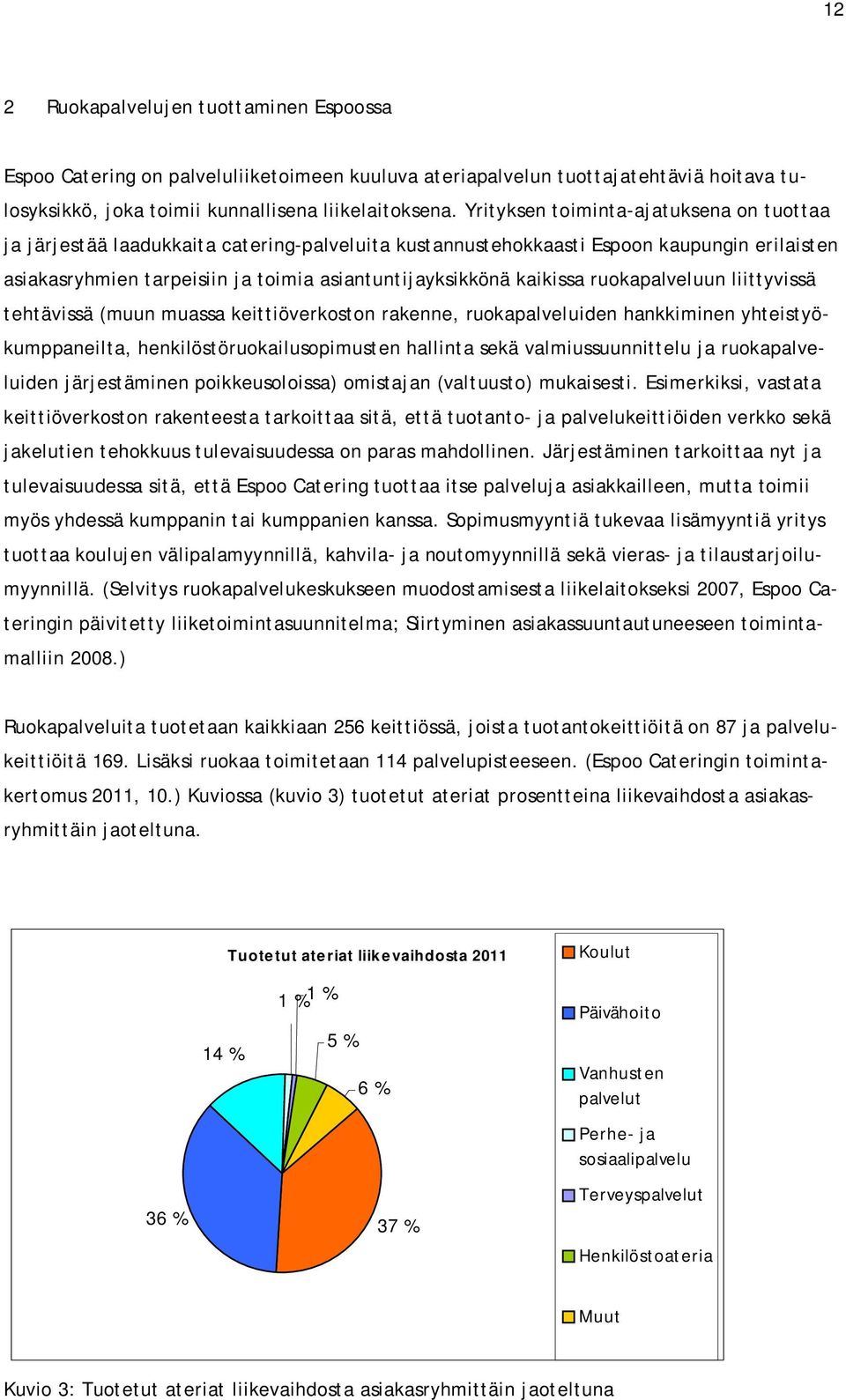 kaikissa ruokapalveluun liittyvissä tehtävissä (muun muassa keittiöverkoston rakenne, ruokapalveluiden hankkiminen yhteistyökumppaneilta, henkilöstöruokailusopimusten hallinta sekä valmiussuunnittelu