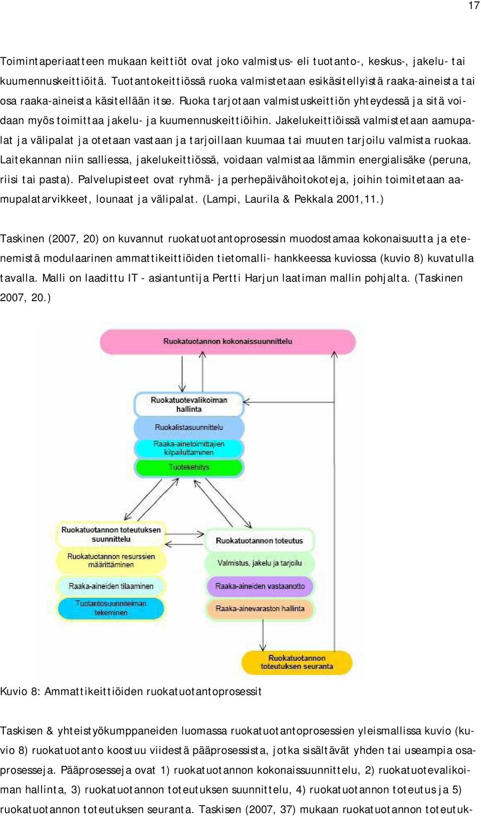 Ruoka tarjotaan valmistuskeittiön yhteydessä ja sitä voidaan myös toimittaa jakelu- ja kuumennuskeittiöihin.