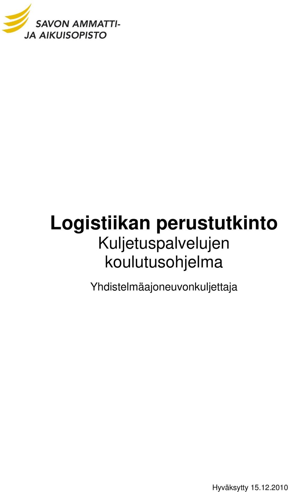 koulutusohjelma