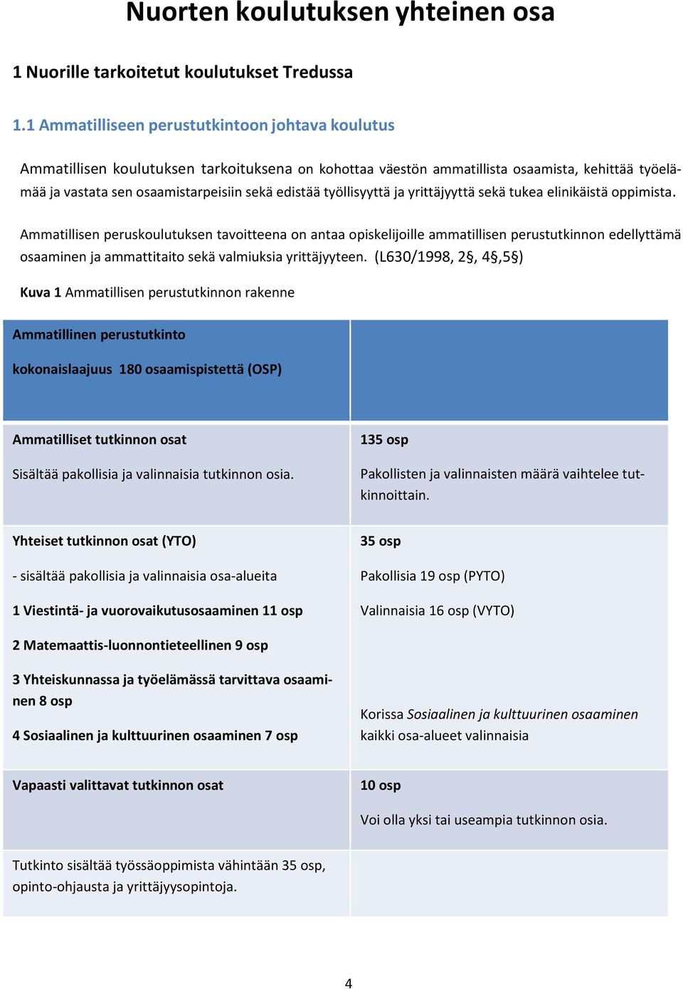 työllisyyttä ja yrittäjyyttä sekä tukea elinikäistä oppimista.