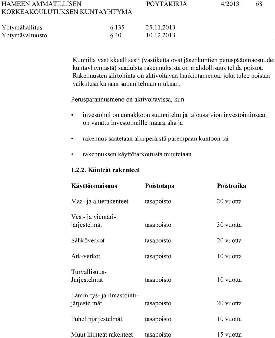 Rakennusten siirtohinta on aktivoitavaa hankintamenoa, joka tulee poistaa vaikutusaikanaan suunnitelman mukaan.