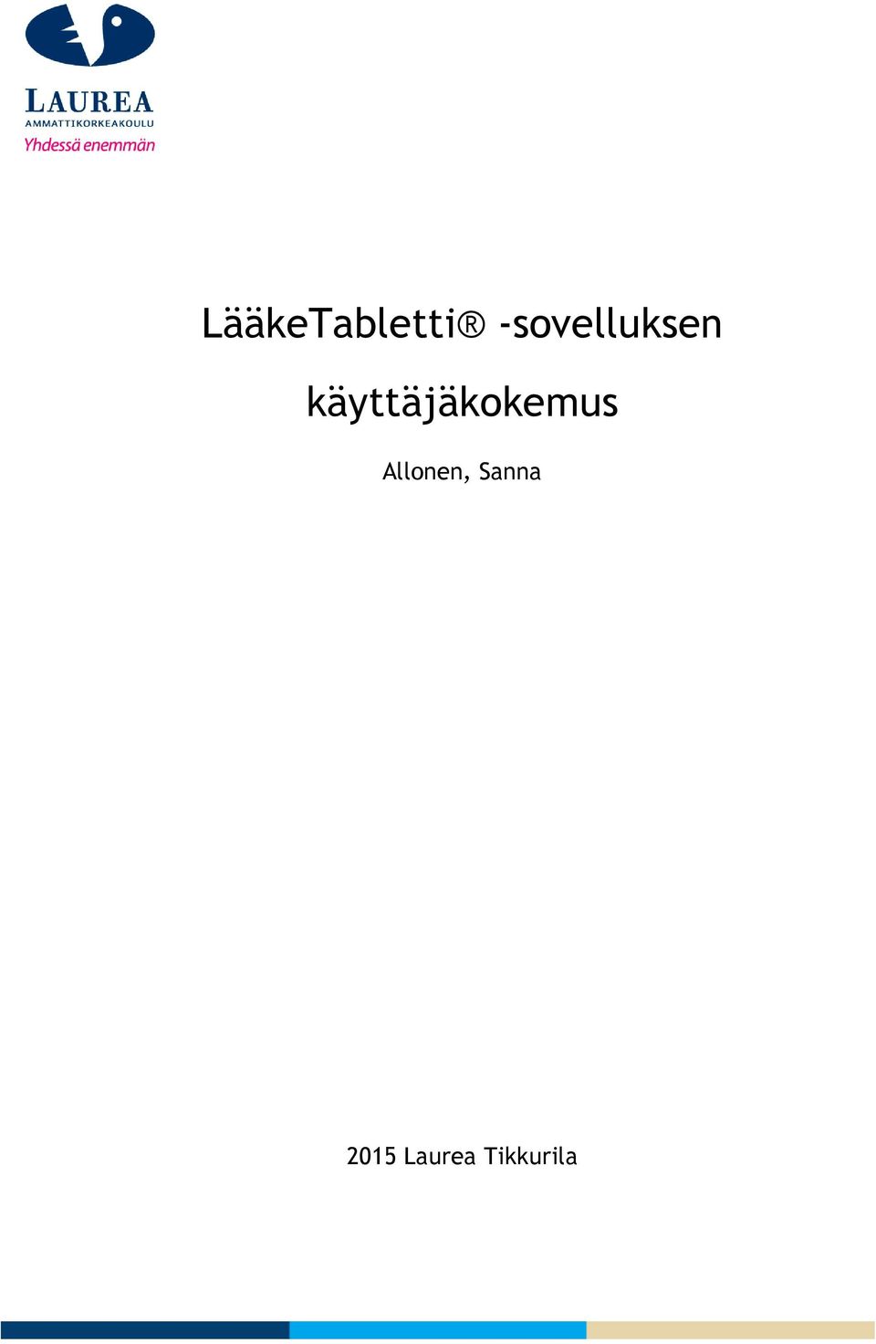 käyttäjäkokemus