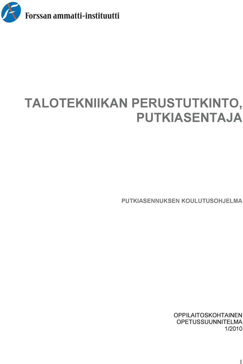 KOULUTUSOHJELMA