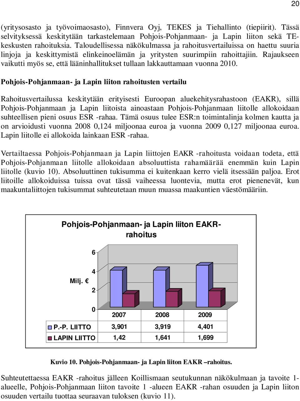 Rajaukseen vaikutti myös se, että lääninhallitukset tullaan lakkauttamaan vuonna 2010.