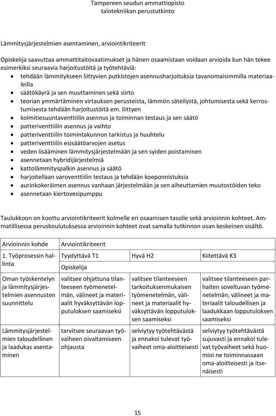 virtauksen perusteista, lämmön säteilystä, johtumisesta sekä kerrostumisesta tehdään harjoitustöitä em.