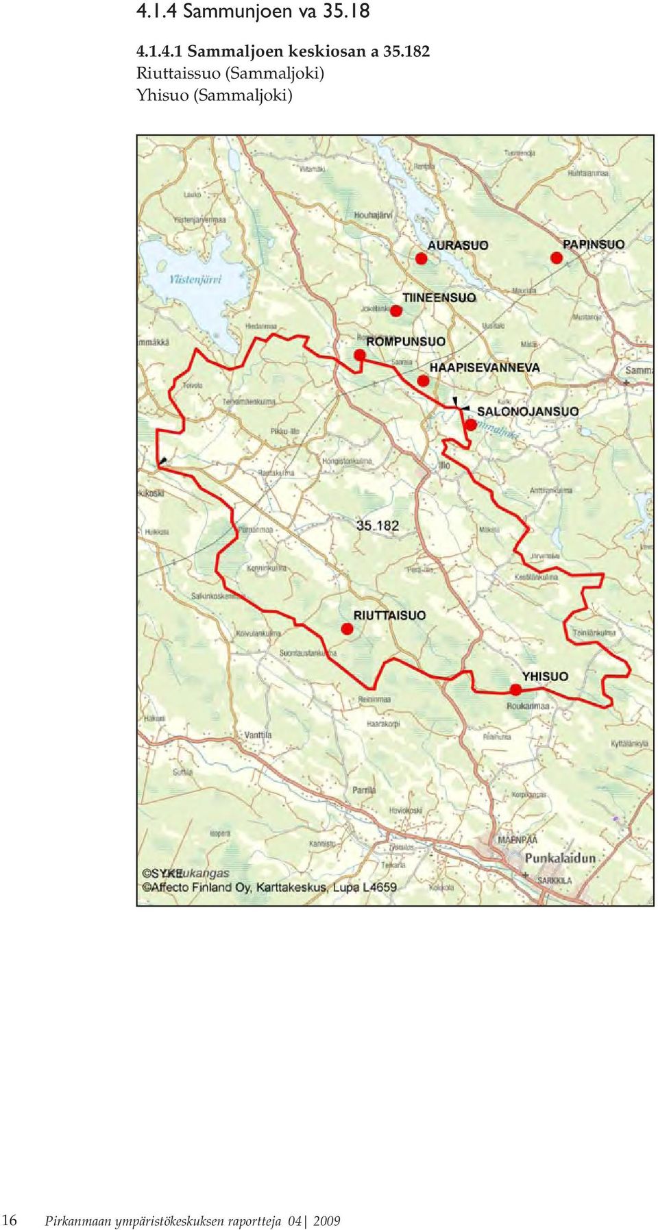 (Sammaljoki) 16 Pirkanmaan
