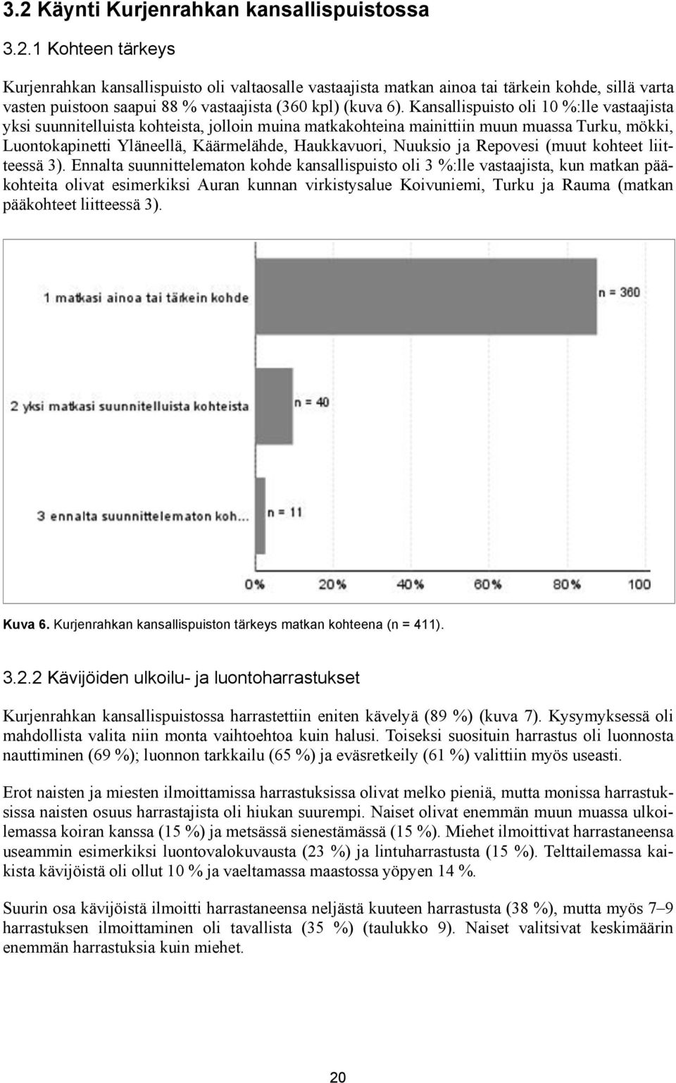 ja Repovesi (muut kohteet liitteessä 3).