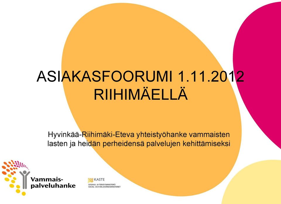 Hyvinkää-Riihimäki-Eteva