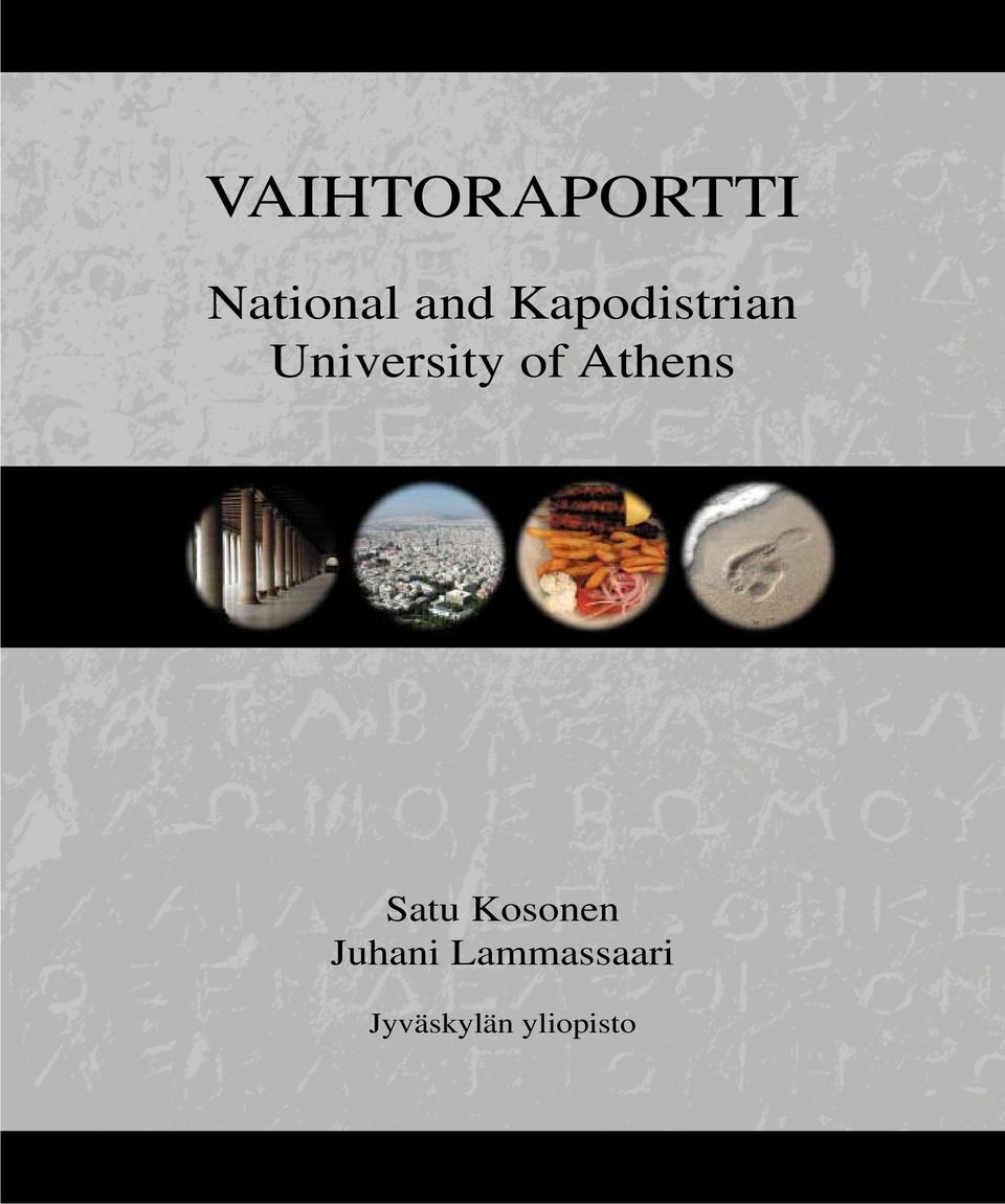 Athens Satu Kosonen Juhani