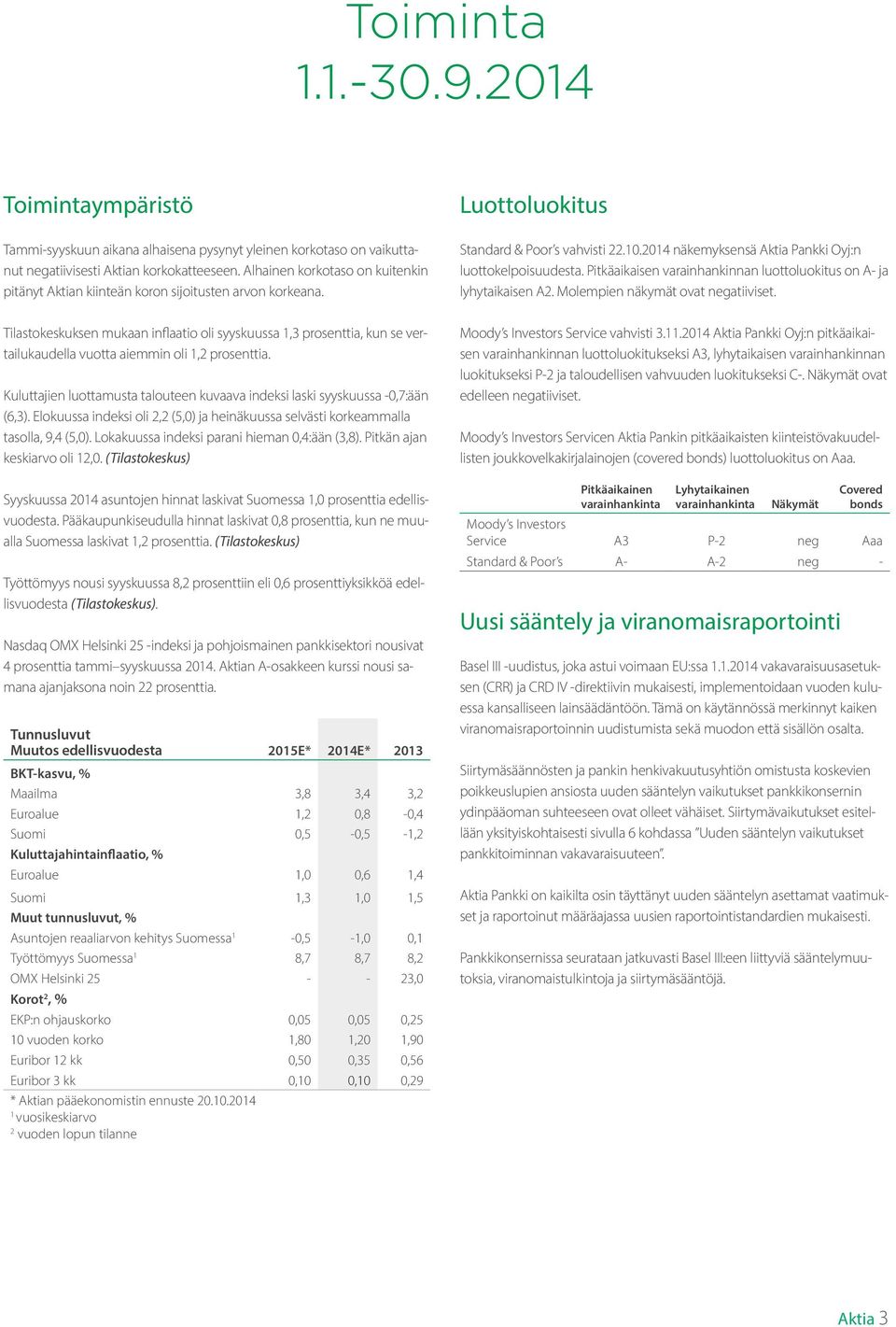 Tilastokeskuksen mukaan inflaatio oli syyskuussa 1,3 prosenttia, kun se vertailukaudella vuotta aiemmin oli 1,2 prosenttia.