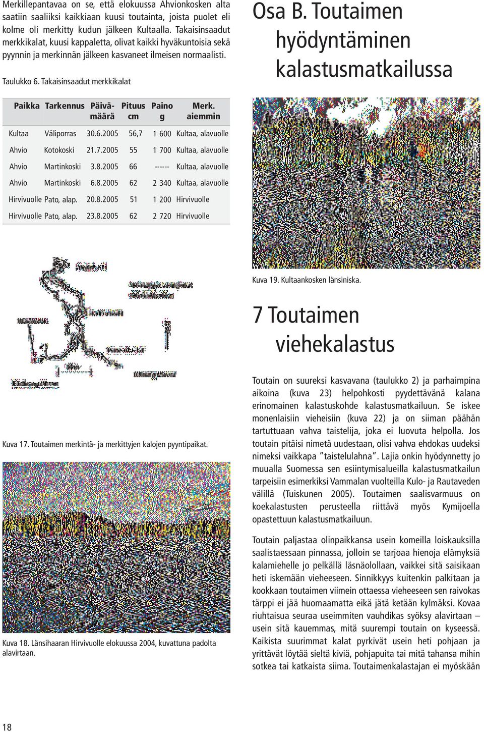 Toutaimen hyödyntäminen kalastusmatkailussa P a i k k a T a r k e n n u s P ä i v ä - m ä ä r ä P i t u u s c m P a i n o g M e r k.