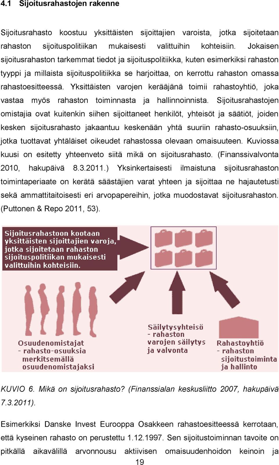 Yksittäisten varojen kerääjänä toimii rahastoyhtiö, joka vastaa myös rahaston toiminnasta ja hallinnoinnista.