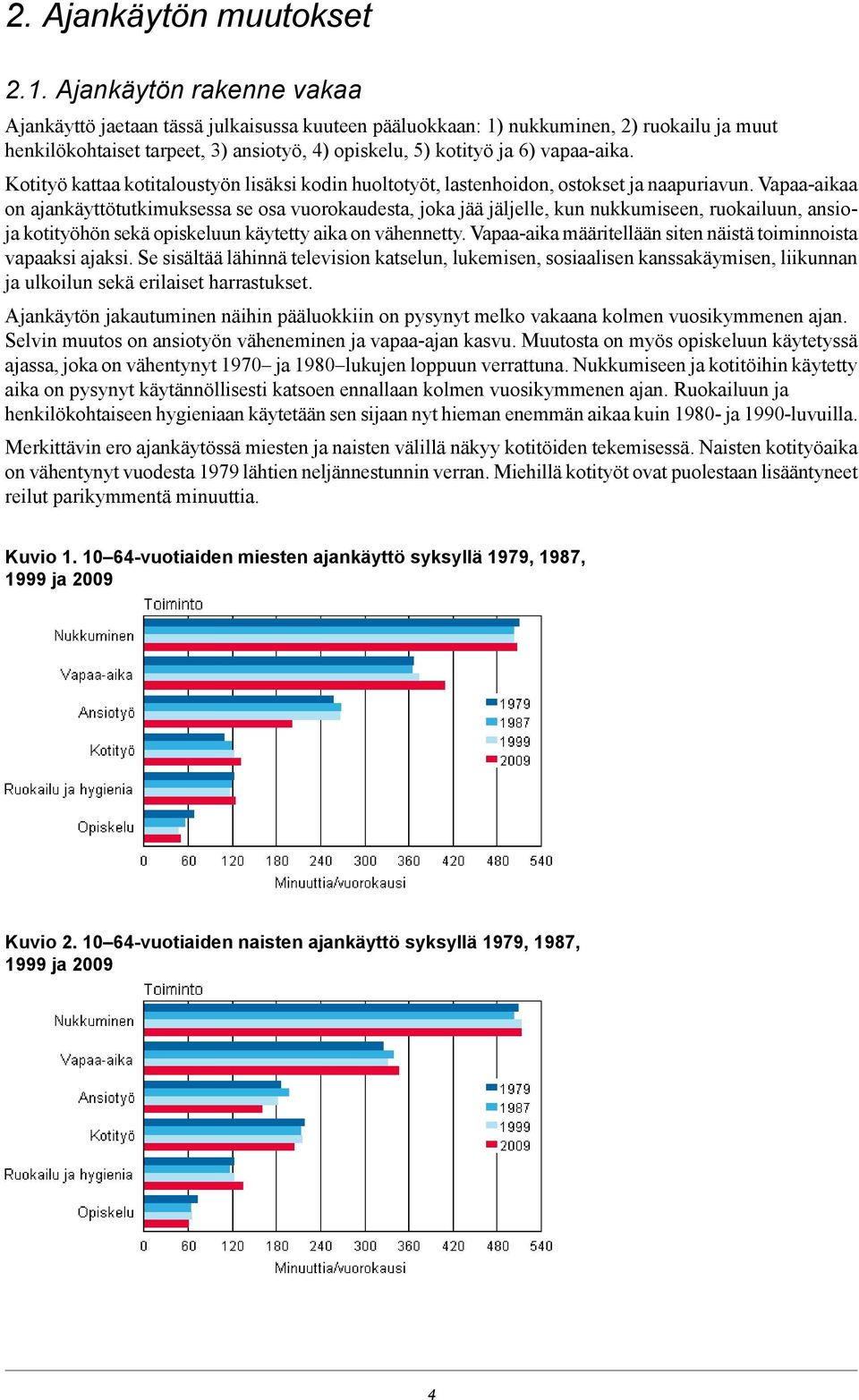 Kotityö kattaa kotitaloustyön lisäksi kodin huoltotyöt, lastenhoidon, ostokset ja naapuriavun.