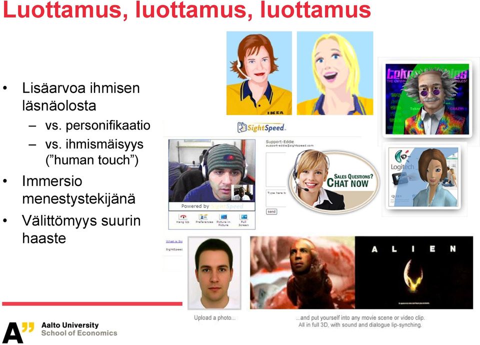 personifikaatio vs.