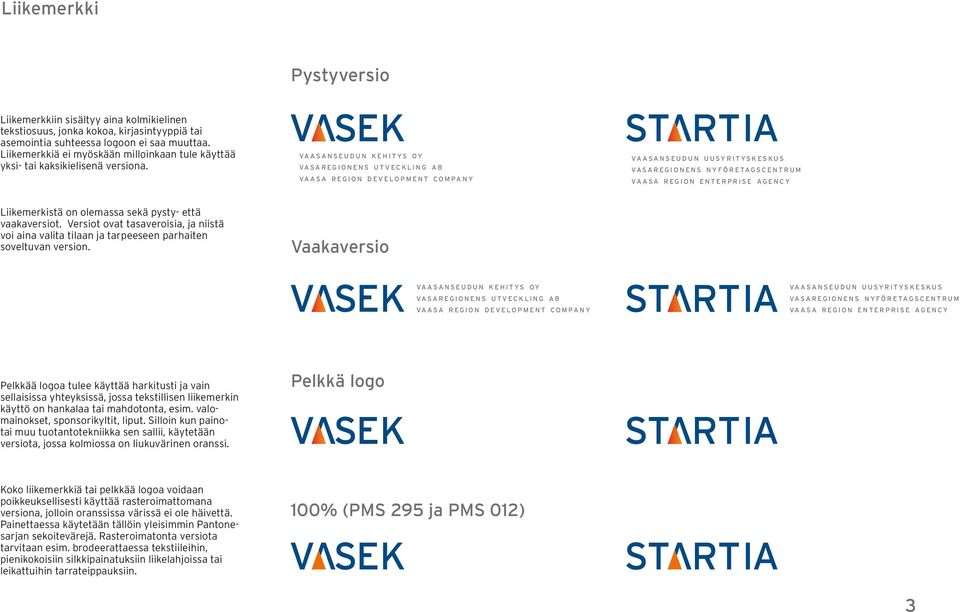 Versiot ovat tasaveroisia, ja niistä voi aina valita tilaan ja tarpeeseen parhaiten soveltuvan version.