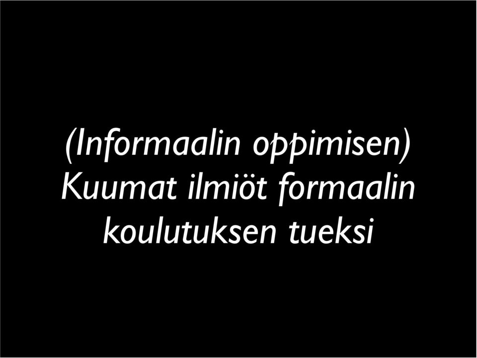 Kuumat ilmiöt