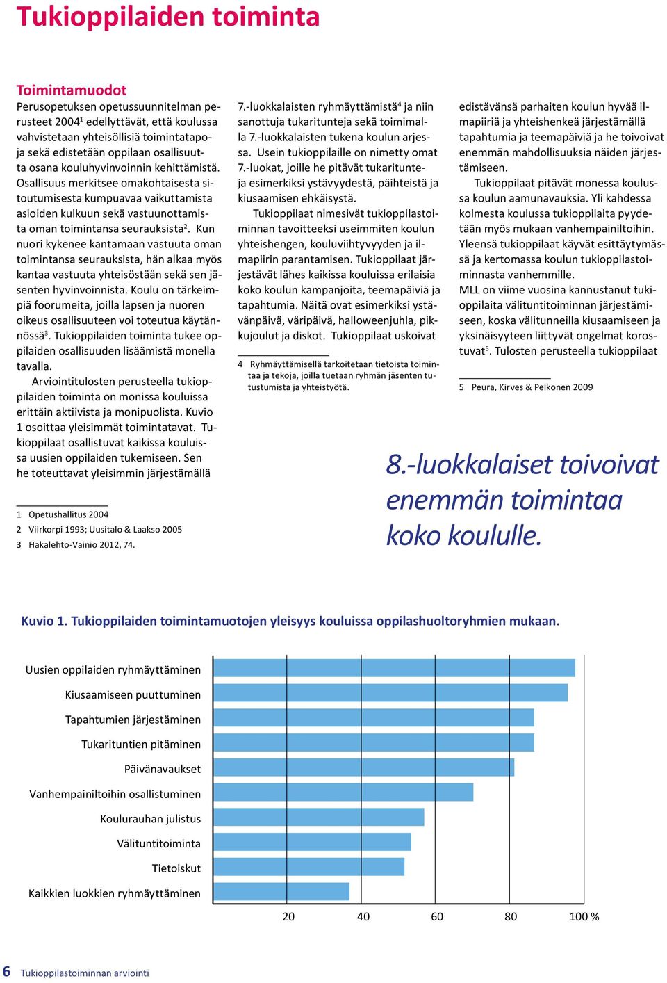 Kun nuori kykenee kantamaan vastuuta oman toimintansa seurauksista, hän alkaa myös kantaa vastuuta yhteisöstään sekä sen jäsenten hyvinvoinnista.