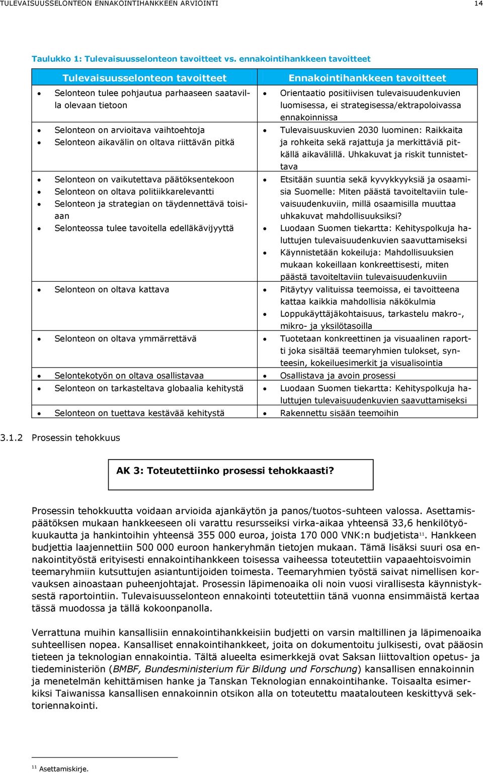 tulevaisuudenkuvien luomisessa, ei strategisessa/ektrapoloivassa ennakoinnissa Selonteon on arvioitava vaihtoehtoja Tulevaisuuskuvien 2030 luominen: Raikkaita Selonteon aikavälin on oltava riittävän