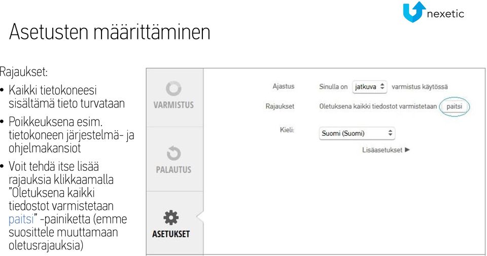 tietokoneen järjestelmä- ja ohjelmakansiot Voit tehdä itse lisää