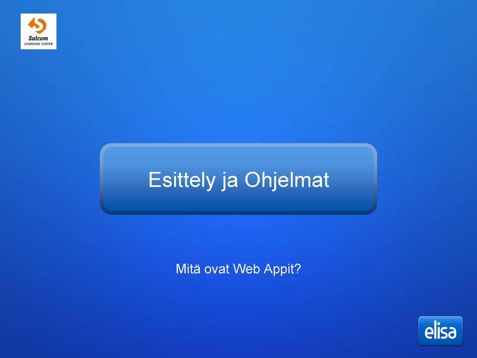 Ohjelmat