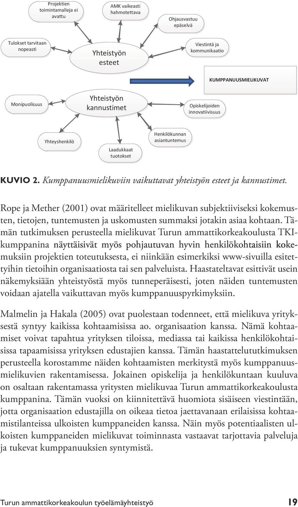 Rope ja Mether (2001) ovat määritelleet mielikuvan subjektiiviseksi kokemusten, tietojen, tuntemusten ja uskomusten summaksi jotakin asiaa kohtaan.