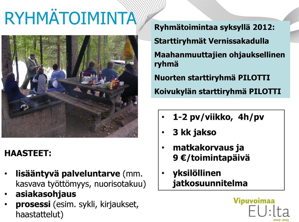 4h/pv 3 kk jakso HAASTEET: lisääntyvä palveluntarve (mm.